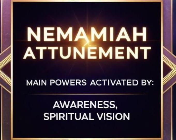 Kabbalah Attunement ,Nemamiah ,Name of God ,  Nun-Mem-Mem, Qabalah Attunement, powerful energy, Spiritual Grow Up , Spiritual Awakening