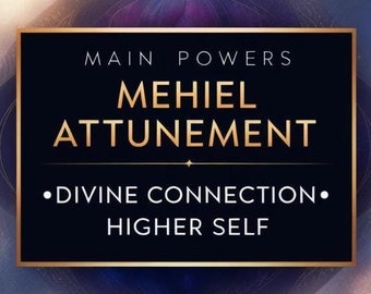 Kabbalah Attunement , Mehiel  ,Name of God , Mem-Chet-Yod, Qabalah Attunement, powerful energy, Spiritual Grow Up , Spiritual Awakening