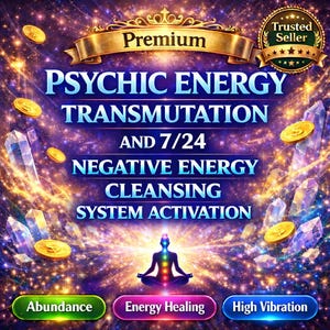 Psychic Energy Transmutation and Negative Energy Cleansing System Activation | Spiritual Protection , Portal Activation