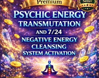 Psychic Energy Transmutation and Negative Energy Cleansing System Activation | Spiritual Protection , Portal Activation