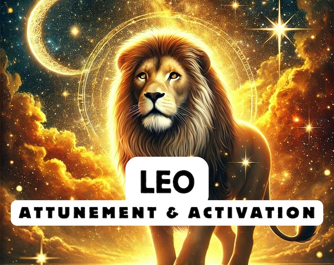 Leo Attunement, Activation ,Astrology attunement