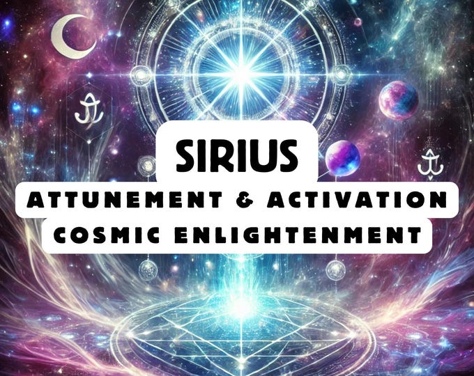 Sirius Attunement, Activation ,Astrology attunement