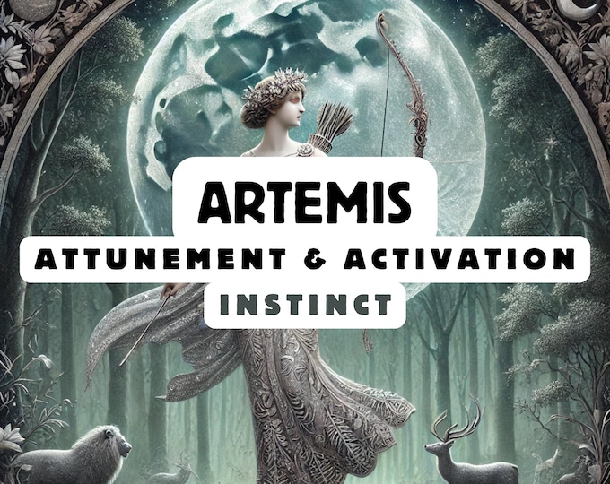 Artemis Attunement & Activation , Spiritual Attunement, Cosmic Awakening , spiritual awakening, divine attunement