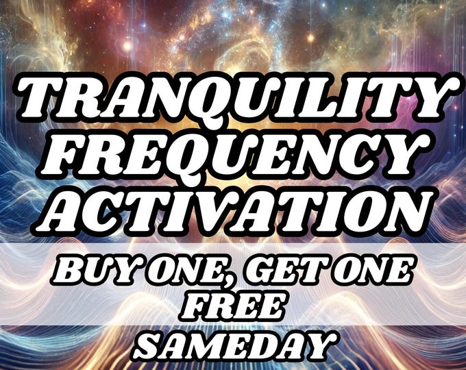 Tranquility Frequency Activation,Psychic Activation,Spiritual Activation