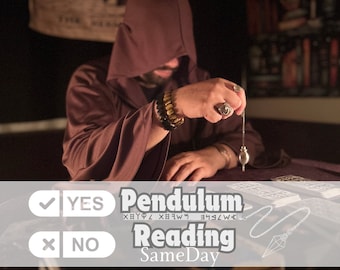 Pendulum Reading for Yes or No Answers | Spiritual Guidance, 1 Question, Divination Tool