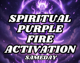 Purple Fire Energy Activation, Psychic Activation , Spiritual Activation