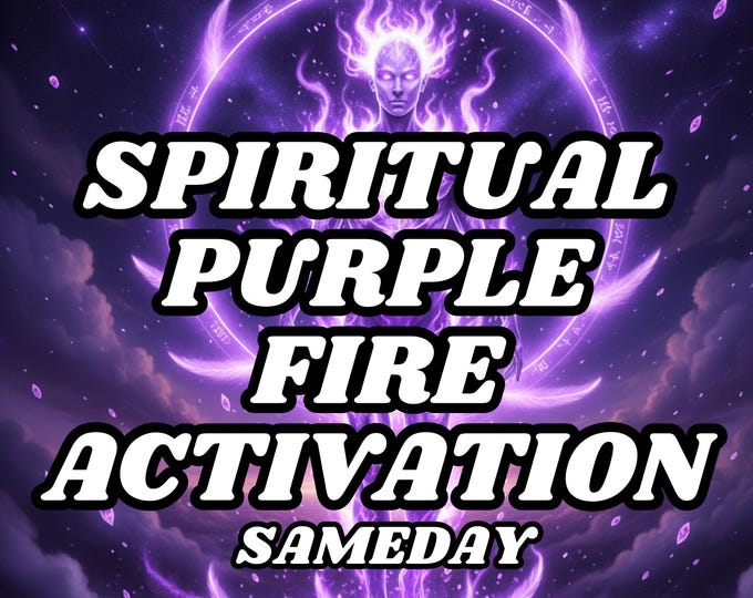 Purple Fire Energy Activation, Psychic Activation , Spiritual Activation