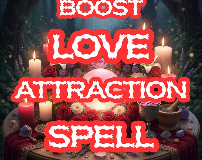 Love Attraction Spell Reading, Attraction Ritual, Powerfull and fast results , Boost Love Energy