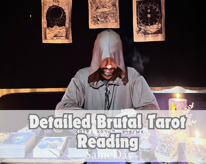 Detailed Brutal  Reading | Brutal Tarot Reading Same Day | Brutally Honest Psychic Reading | Brutal Psychic Reading