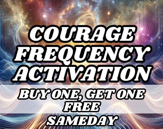 Courage Frequency Activation,Psychic Activation,Spiritual Activation