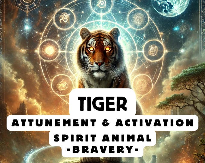 Tiger Spirit Animal Attunement, Activation