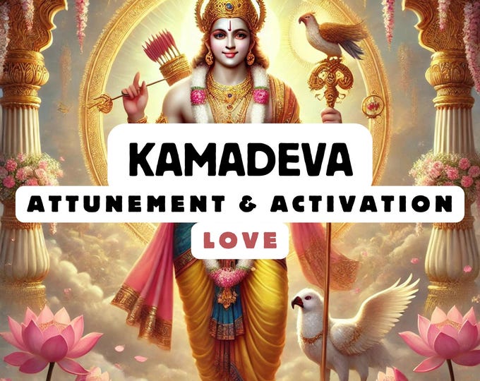 Kamadeva Attunement & Activation , Spiritual Attunement, Cosmic Awakening , spiritual awakening,divine attunement, Love Attunement