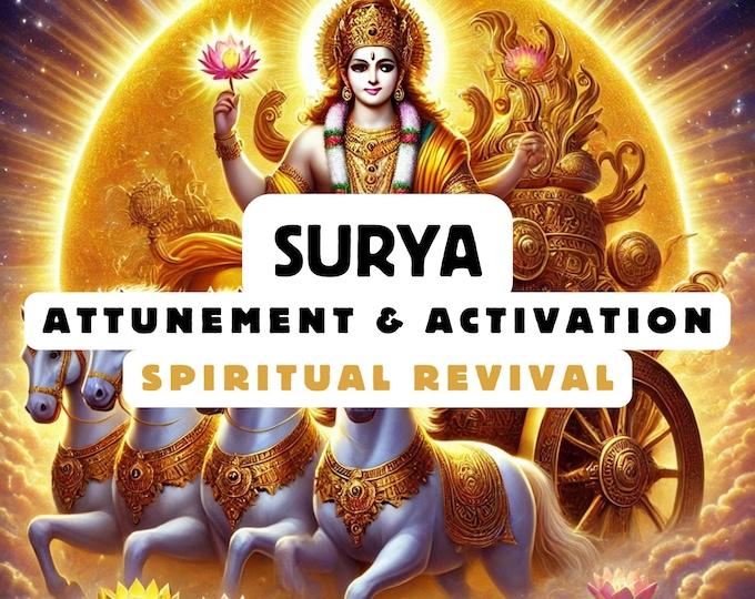 Surya Attunement & Activation , Spiritual Attunement, Cosmic Awakening , spiritual awakening,divine attunement, Spiritual Revival