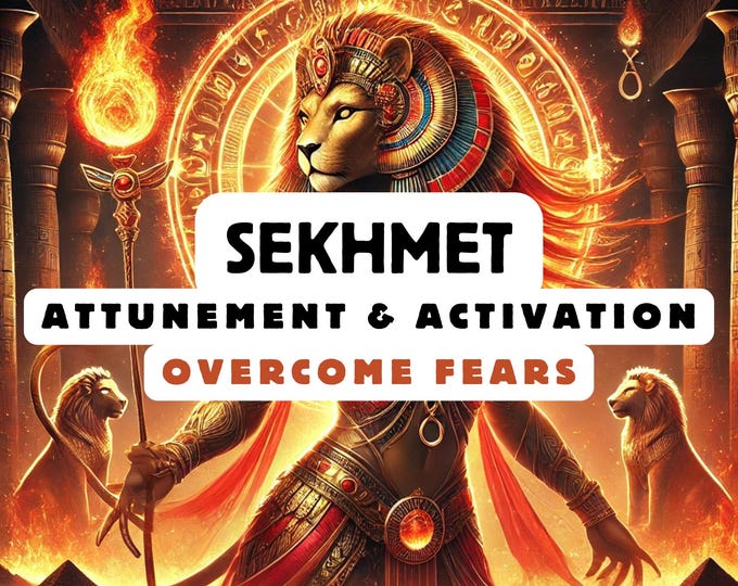 Sekhmet Attunement & Activation , Spiritual Attunement, Spiritual Strength , spiritual awakening