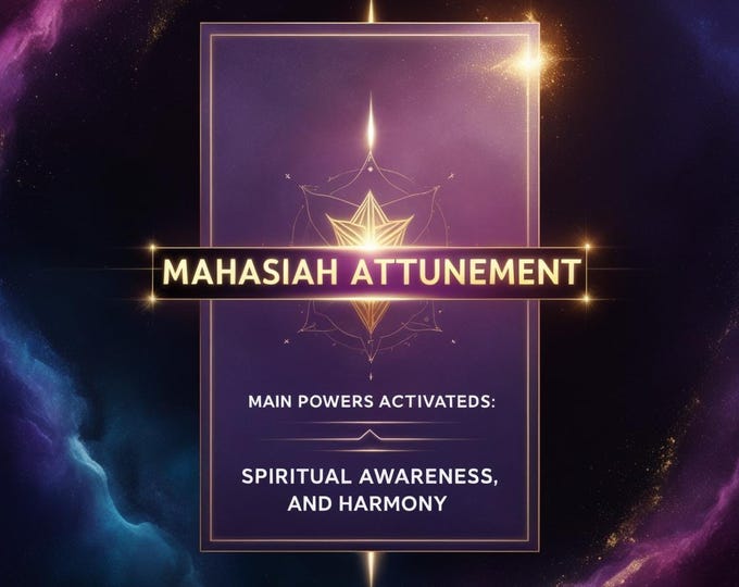Mahasiah Angel Attunement | Spiritual Awareness & Harmonious Growth | Angelic Energy | Divine Awakening Spiritual Growth for Enlightenment!