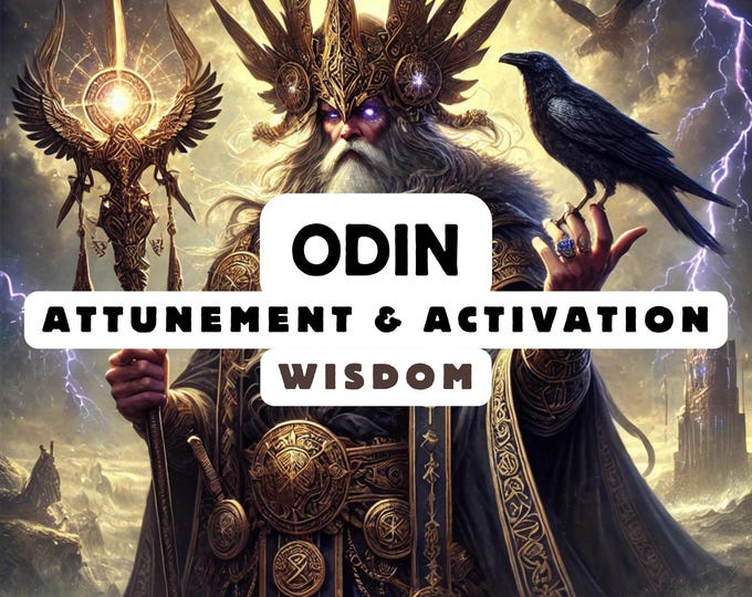 Odin Attunement & Activation , Spiritual Attunement, Cosmic Awakening , spiritual awakeningi divine attunement