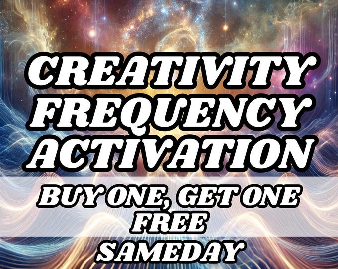 Creativity Frequency Activation,Psychic Activation,Spiritual Activation