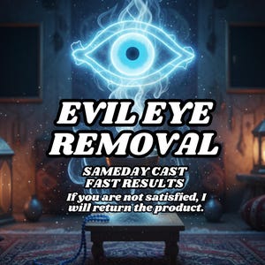 Eliminación del mal de ojo, limpieza de energías negativas, reparación del aura (ritual a distancia)