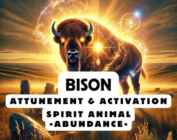 Bison Spirit Animal Attunement, Activation
