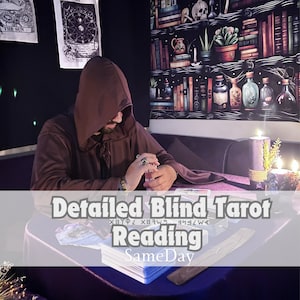 Am selben Tag ~ Tarot-Blindlesung — detaillierte psychische Einsicht ohne Fragen