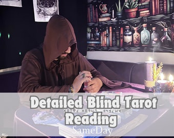 Same Day \ Fast Blind Tarot Reading—Detailed Psychic Insight Without Questions