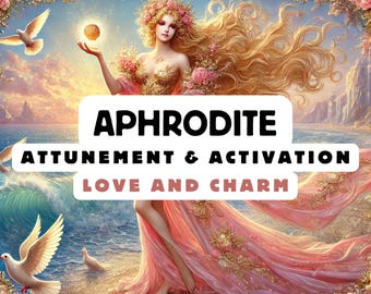 Aphrodite Attunement & Activation , Spiritual Attunement, Cosmic Awakening , spiritual awakening, Love attunement, Charm