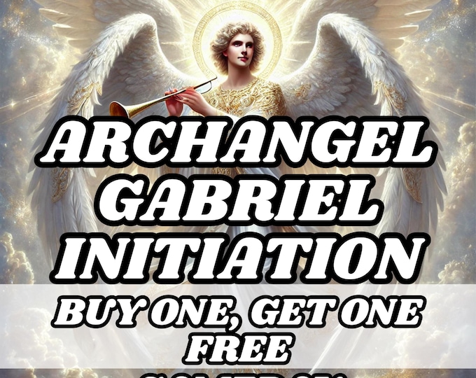 Archangel Gabriel Initiation Ritual , Psychic Activation , Psychic Attunement , Spiritual Attunement , Angel Attunement, Archangel Ritual