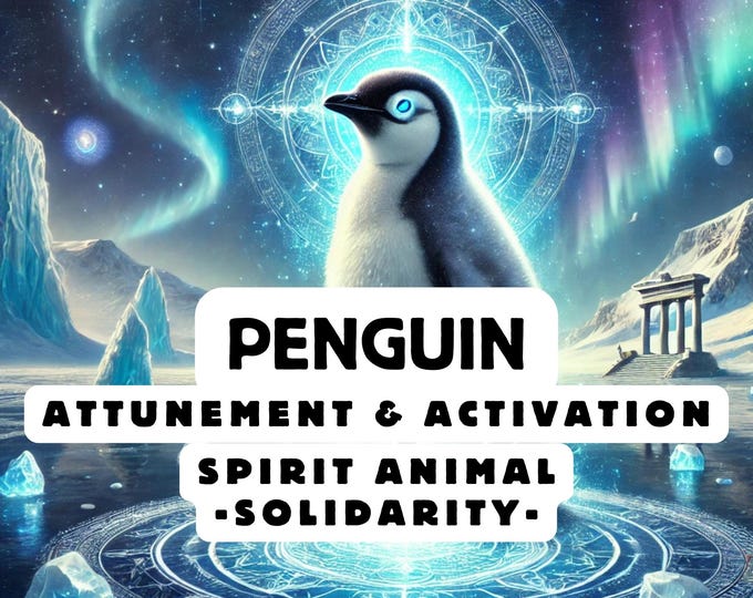 Penguin Spirit Animal Attunement, Activation