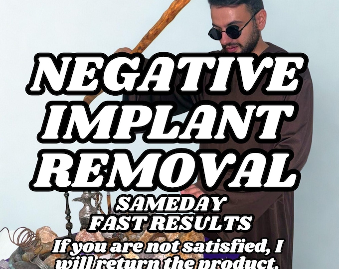 Negative Implant Removal, J-Seal Clearing&Removal,Negative Energy Removal, Entity Removal