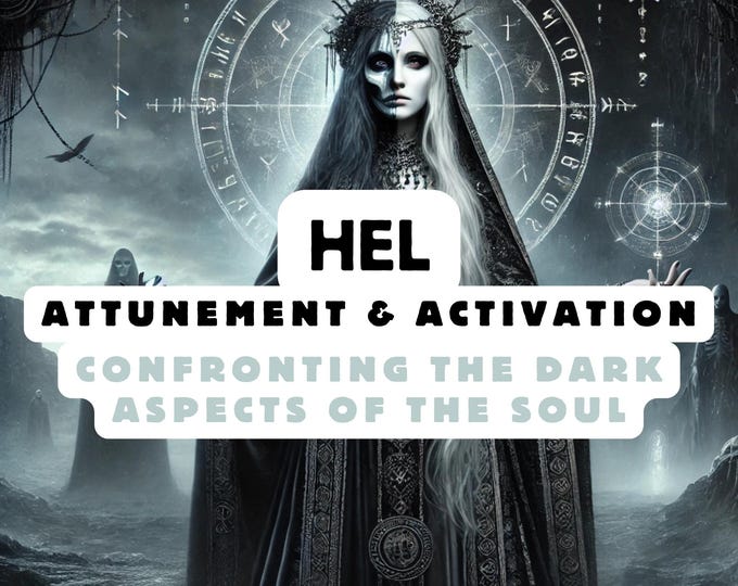 Hel Attunement & Activation , Spiritual Attunement, Cosmic Awakening , spiritual awakening,divine attunement