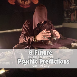 8 Zukunftspsychische Voraussagen, Tarotkartenlegung, zukünftige psychische Lesung, Wahrsagerinlesung, Liebeslesung am selben Tag