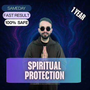 Ultimate Spiritual&Psychic Protection: Energy Shield, Evil Spirit ,Magic,Evil Eye Protection Spell,Curse Protection