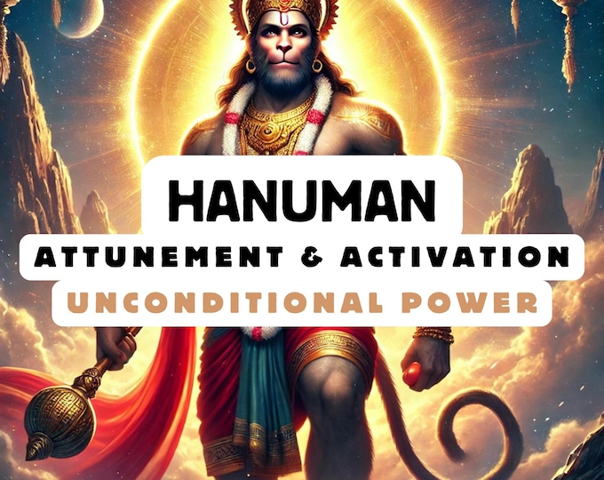 Hanuman Attunement & Activation , Spiritual Attunement, Cosmic Awakening , spiritual awakening,divine attunement