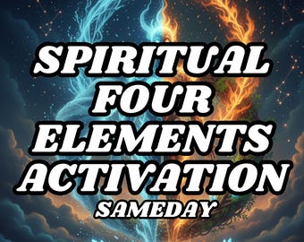 Four Element Activation, Psychic Activation,Spiritual Activation