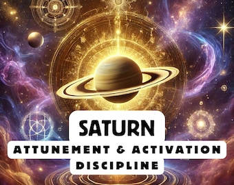 Saturn Attunement, Activation ,Astrology attunement