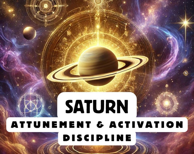 Saturn Attunement, Activation ,Astrology attunement