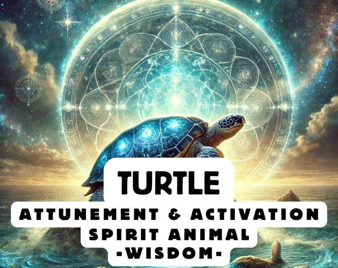 Turtle Spirit Animal Attunement, Activation