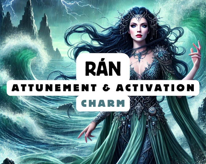 Rán Attunement & Activation , Spiritual Attunement, Cosmic Awakening , spiritual awakening,divine attunement, Charm , Love Attunement