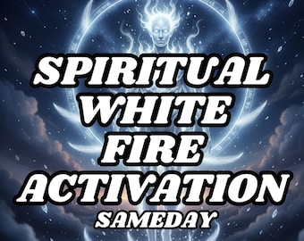 White Fire Energy Activation,  Psychic Activation , Spiritual Activation