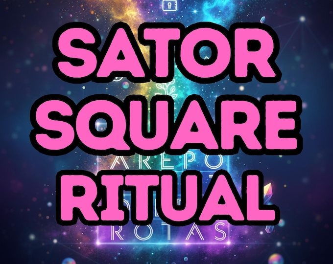Sator Square Ritual  | Manifestation , Success Spell Reading| Good Fortune & Wish Come True