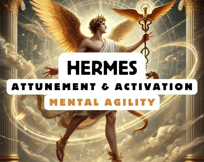Hermes Attunement & Activation , Spiritual Attunement, Cosmic Awakening , spiritual awakening