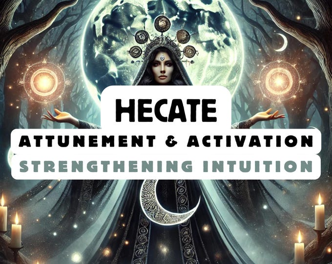 Hecate Attunement & Activation , Spiritual Attunement, Cosmic Awakening , spiritual awakening