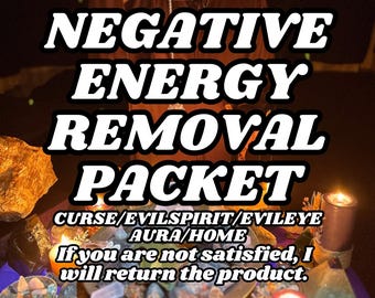 Detailed Negative Energy Removal Ritual ,Evil Energy Removal, Energy Cleansing,entity removal ,Aura cleansing, same day, fast results