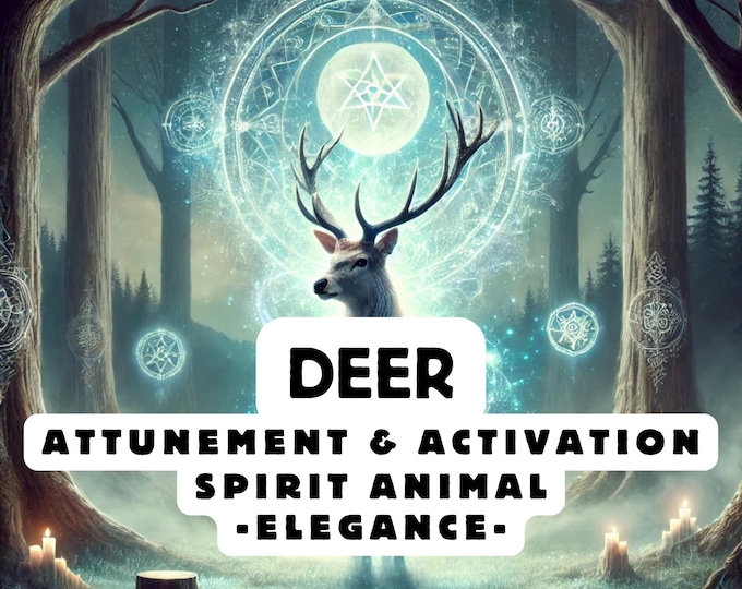 Deer Spirit Animal Attunement, Activation