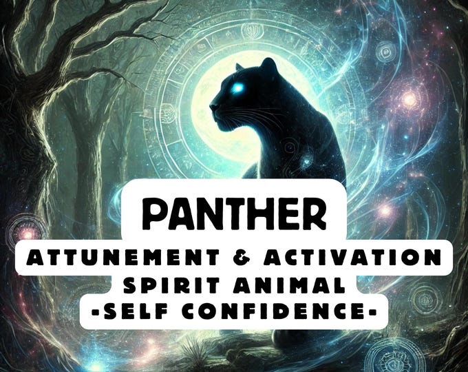 Panther Spirit Animal Attunement, Activation