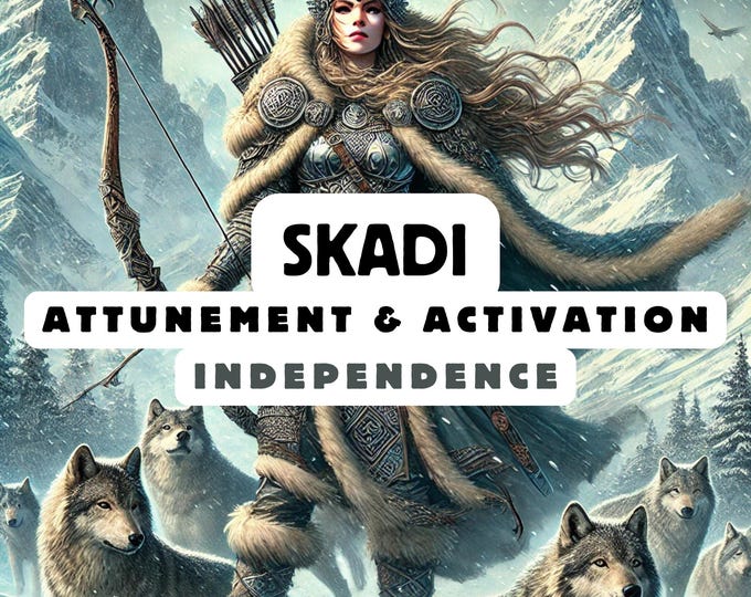 Skadi Attunement & Activation , Spiritual Attunement, Cosmic Awakening , spiritual awakening,divine attunement
