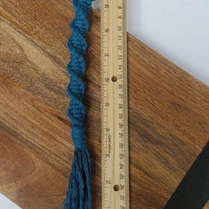 Macrame Twist Keychain
