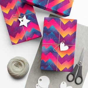 Shocking Element Birthday Gift Wrapping Paper