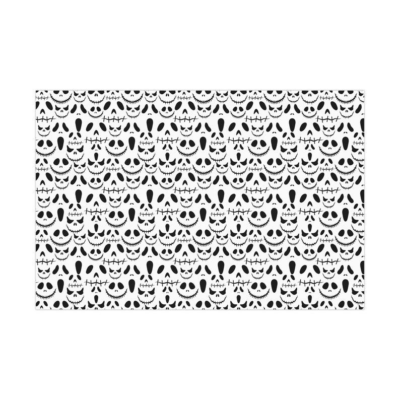 Jack Skellington Faces Nightmare Before Christmas Halloween Gift