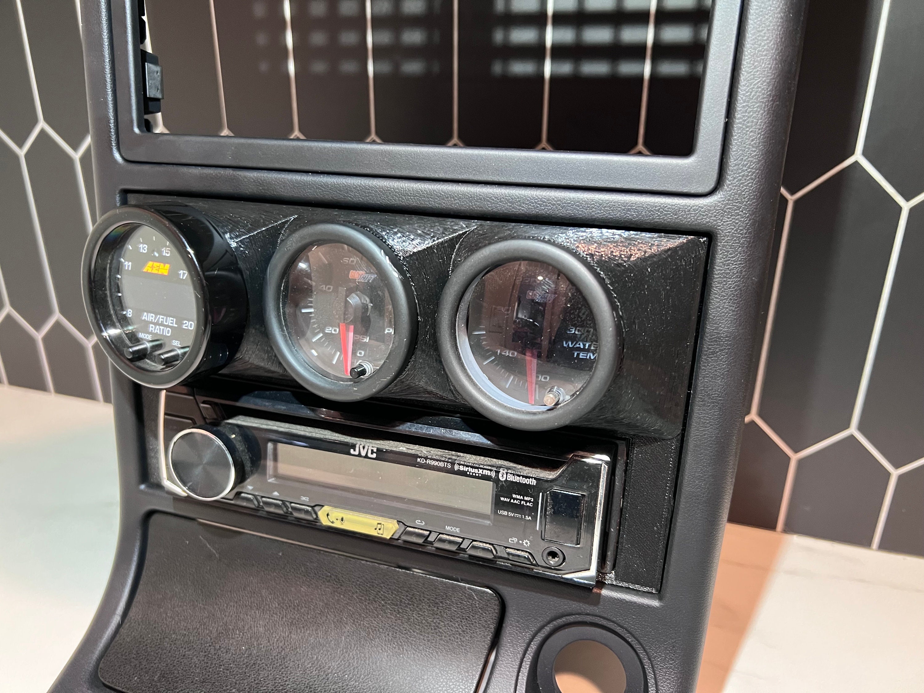 1986-1988 RX7 Triple Gauge Radio Adapter. - Etsy